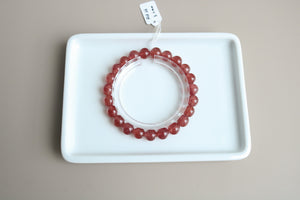 金沙濃色草莓晶(RQ26)8.2mm