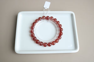 金沙濃色草莓晶(RQ32)7.6mm