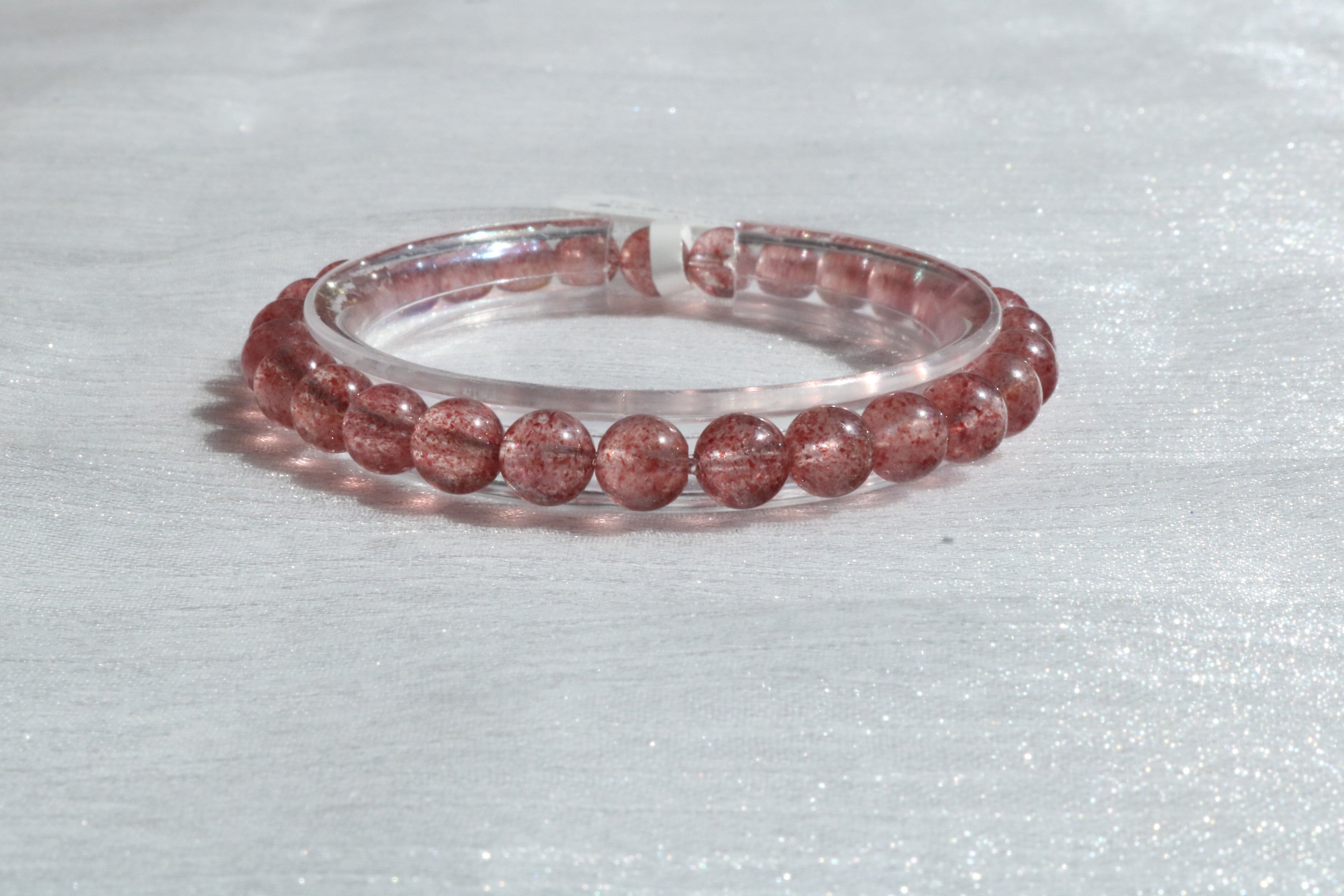 濃色透體草莓晶(SQ12) 6.6+mm
