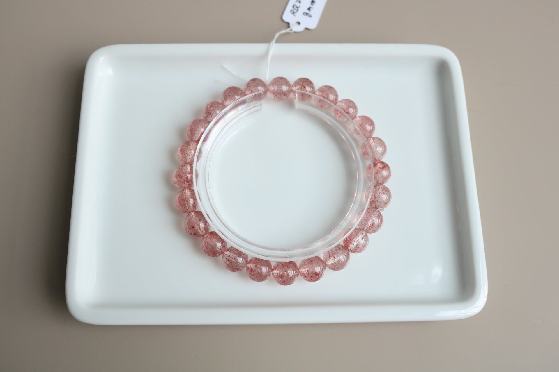 清透白水體草莓晶(RQ21)8mm