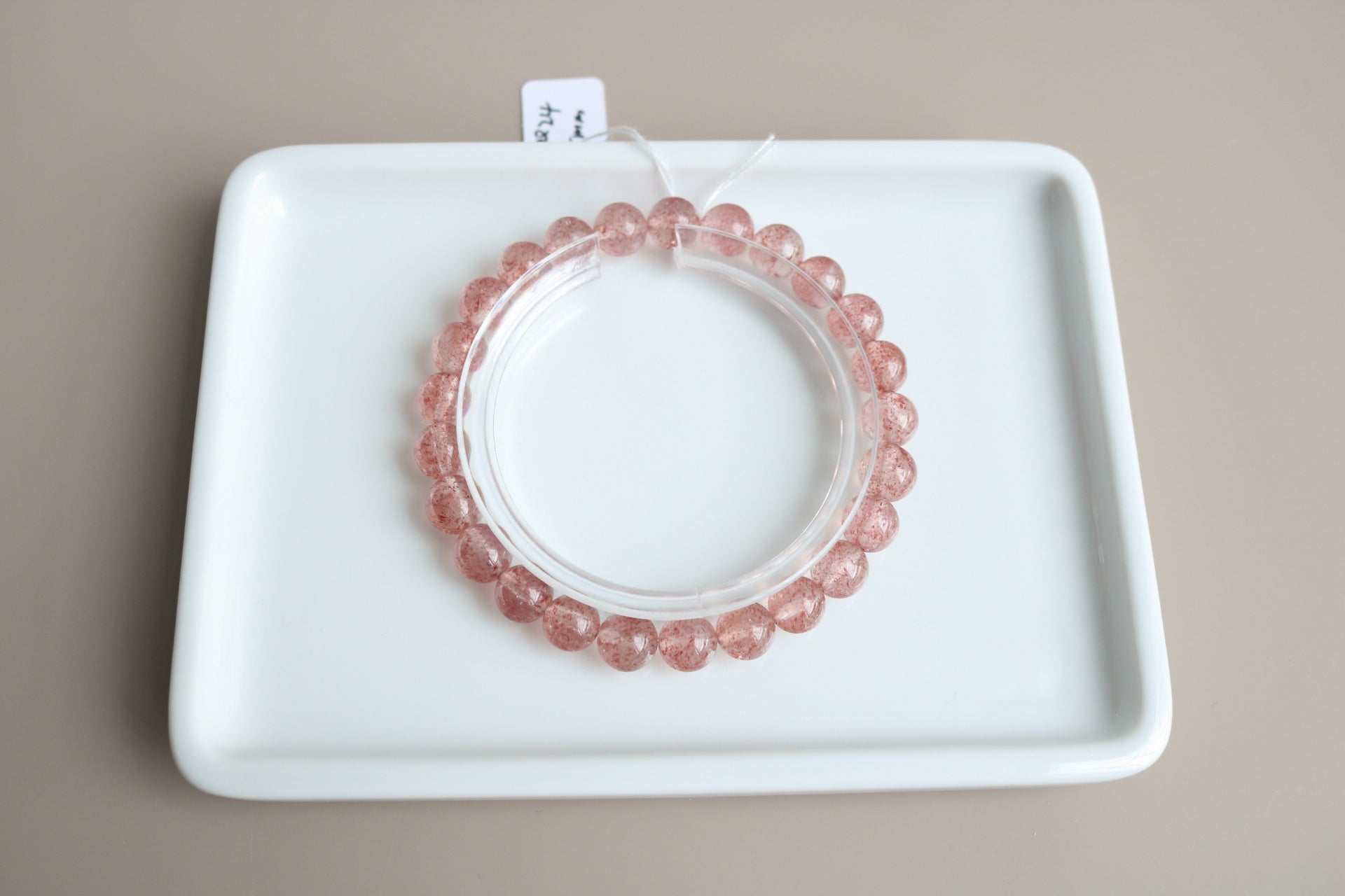 清透白水體草莓晶(RQ24)7.5mm