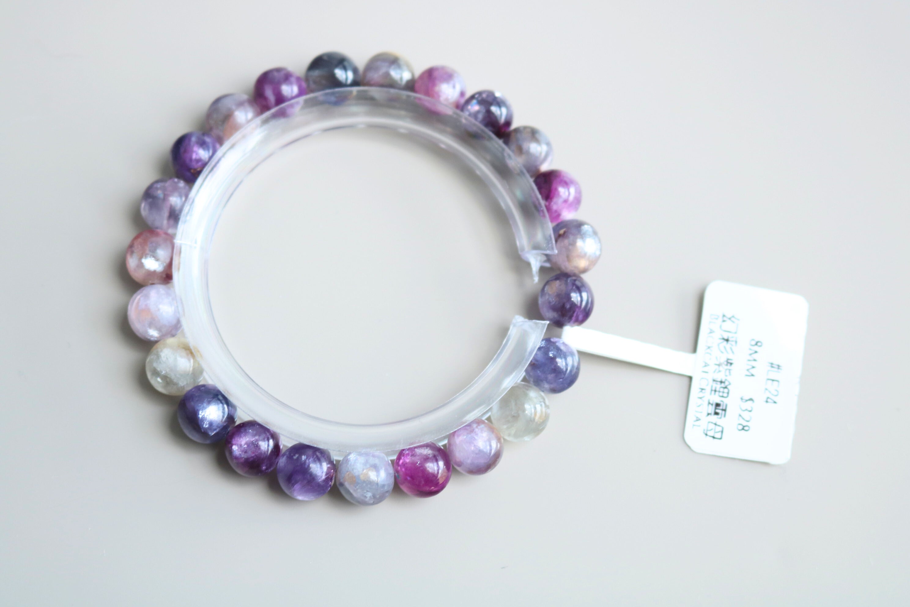 幻彩紫鋰雲母(LE24) 8mm