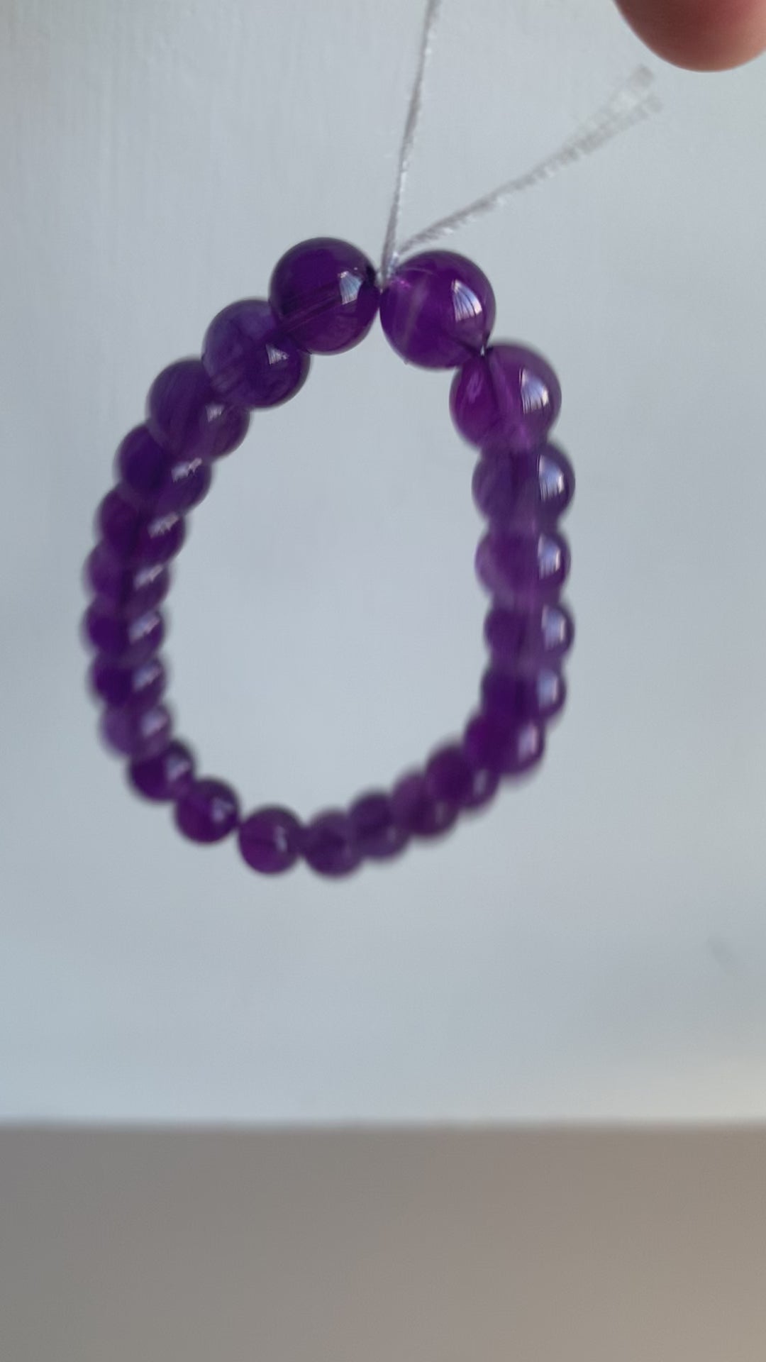 烏拉圭濃色紫晶(AM21)8mm