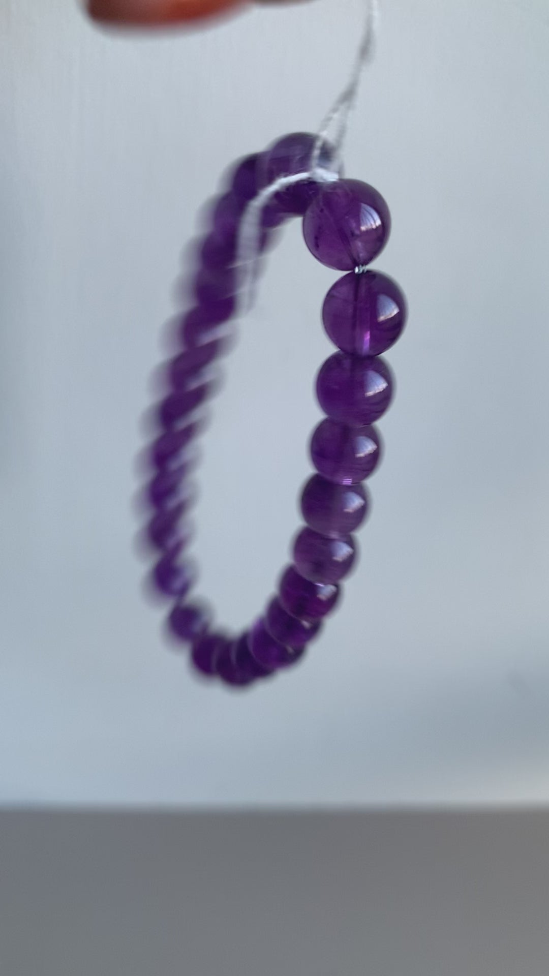 烏拉圭濃色紫晶(AM24)7.3mm